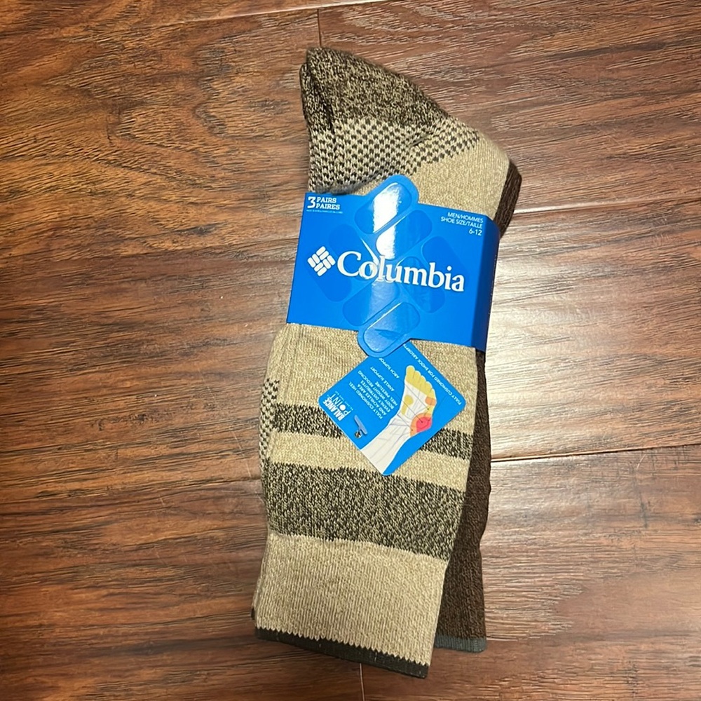 NEW Men’s Columbia Socks